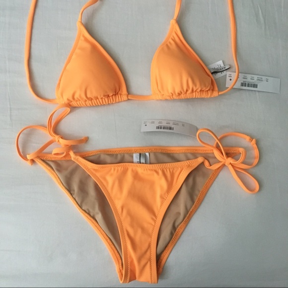 J. Crew String Bikini Set in Mango - Picture 4 of 8